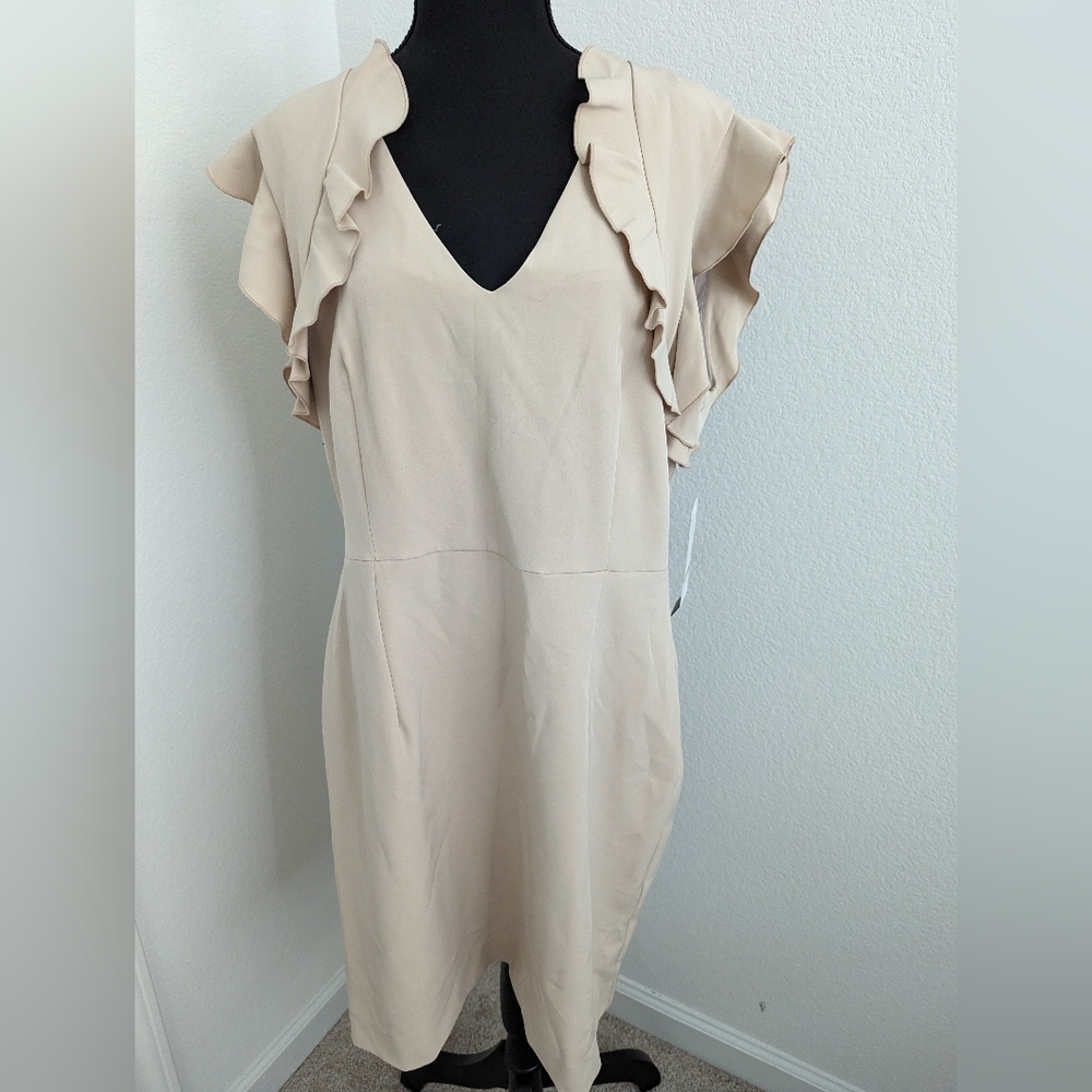 Sharagano Stretch Dress Size 16